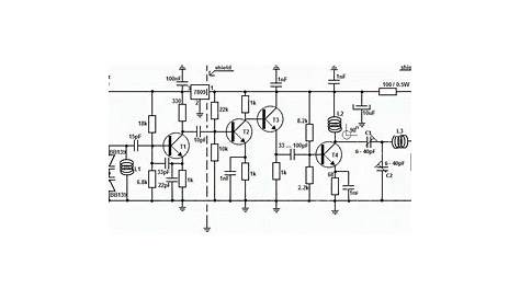 long range video transmitter circuit diagram