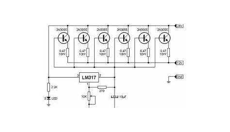24v to 12v converter schematic | Power supply circuit, Power supply