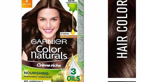 Buy Garnier Color Naturals Creme Hair Color, Shade 4 Brown - 70ml + 60g