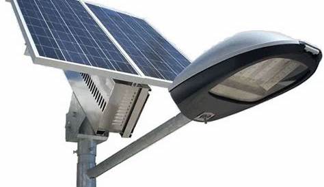 automatic solar street light project