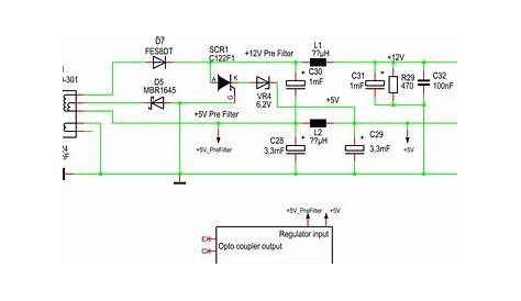 scr power supply circuit diagram