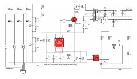 simple smps circuit diagram with explanation