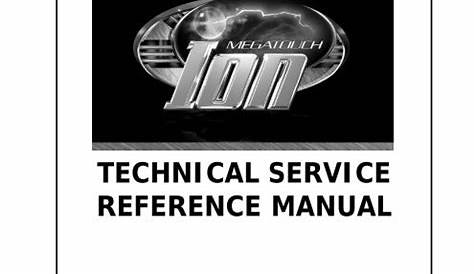Ion Technical Service Manual