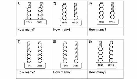 Math Place Value Worksheets 2 Digit numbers