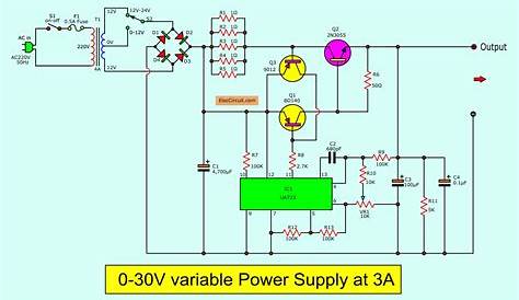 12v 30 amp power supply circuit diagram