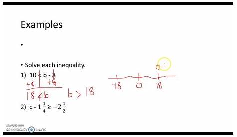 adding and subtracting inequalities - YouTube