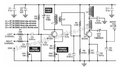 circuit diagram fm transmitter