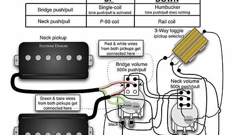 gibson les paul recording wiring diagram