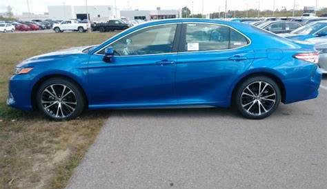 $29,613 2020 Toyota Camry SE Blue 4D Sedan in Beavercreek