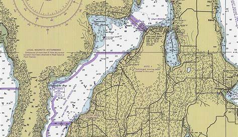 Nautical Charts of Puget Sound Washington Territory 1927 - Etsy