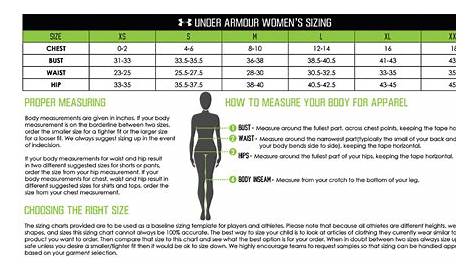 women shorts size chart