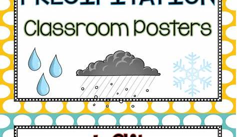 types of precipitation worksheets
