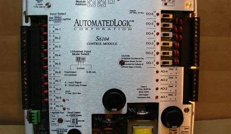 Automated Logic Control Module S6104 Used #21663 | eBay