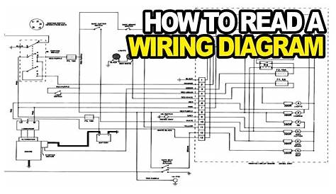 How to: Read an Electrical Wiring Diagram - YouTube