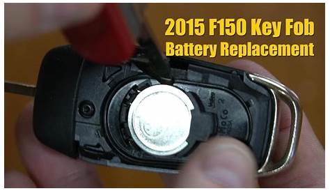 2017 ford f150 key fob battery type - sueann-ceasar