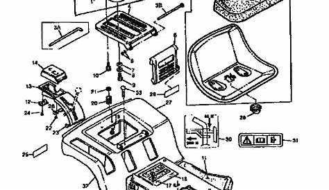 FRAME AND SEAT Diagram & Parts List for Model 1646HYDROGXSABRE Sabre