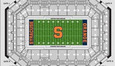 Syracuse Basketball Seating Map | Awesome Home