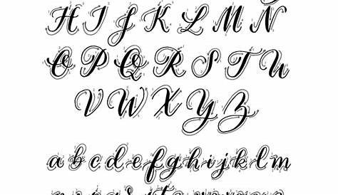 Paperloveme Calligraphy - Printable Calligraphy Worksheets - Style 1