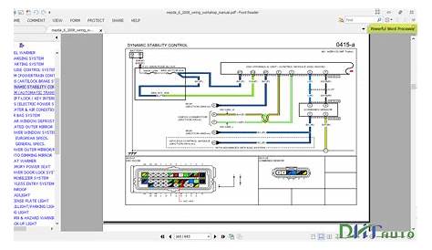 mazda 6 wiring diagram pdf