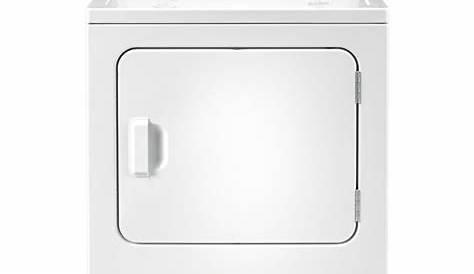 Shop Whirlpool 7-cu ft Electric Dryer (White) at Lowes.com