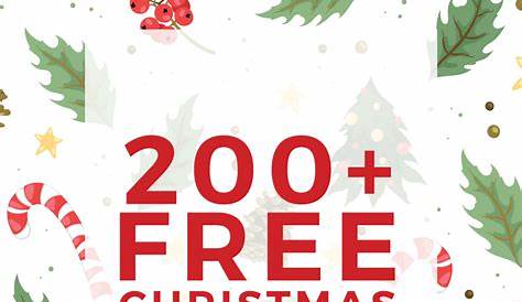 225+ Free Christmas Printables You Need To Decorate & Delight Your