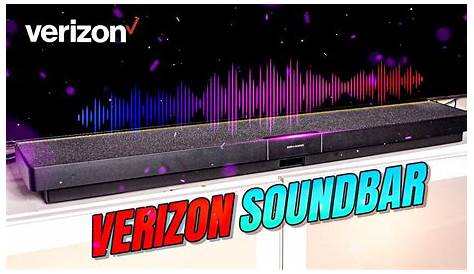 verizon stream tv soundbar manual