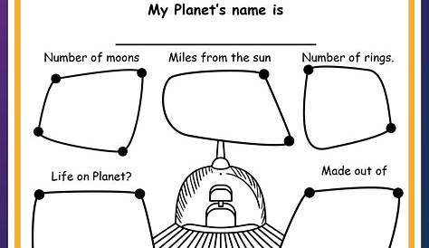 planet worksheets for preschoolers