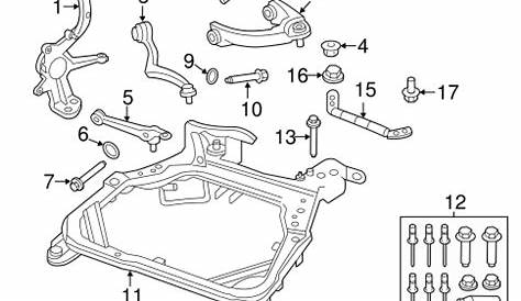 OEM 2012 Ford Fusion Suspension Components Parts - BlueSpringsFordParts.com