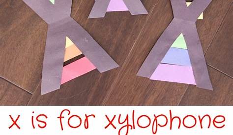 letter x crafts for toddlers
