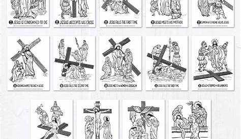 Stations Of The Cross Worksheets Printable | Ronald Worksheets