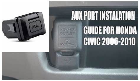 Learn about 60+ images 2006 honda civic aux port - In.thptnganamst.edu.vn