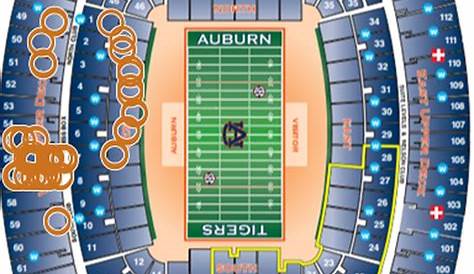 Auburn Football Seating Chart
