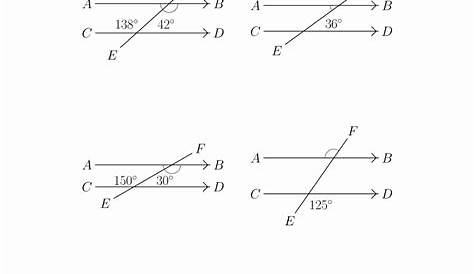 vertical angles worksheet pdf with answers
