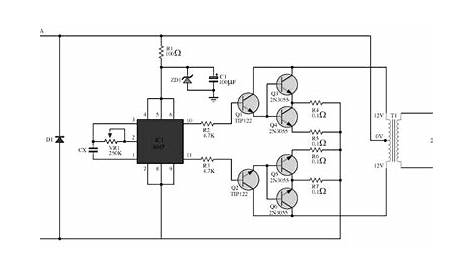 Inverter Circuit 100W with 2N3055 - Inverter Circuit and Products