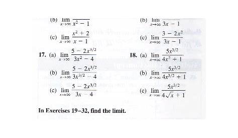 limits calculus worksheet pdf