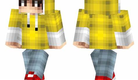 Yellow Hoodie Skin | Minecraft PE Bedrock Skins