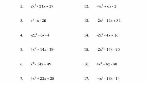 Grade 9 Linear Equations Worksheet With Answers - kidsworksheetfun