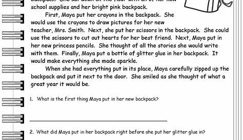 Free Printable Short Stories For 2Nd Graders | Free Printable