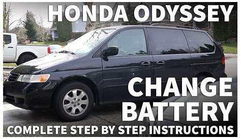 Honda Odyssey Change Battery - 2004 Honda Odyssey Car Battery