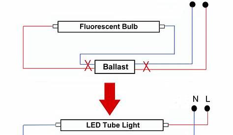 led bulb wiring diagram