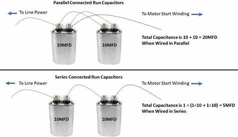 4-wire capacitor wiring diagram