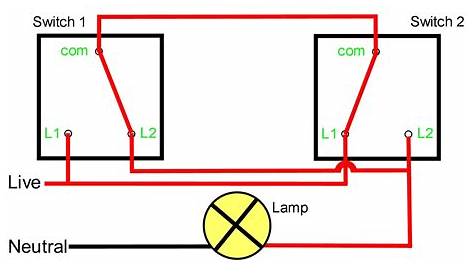 3 way light circuit diagram