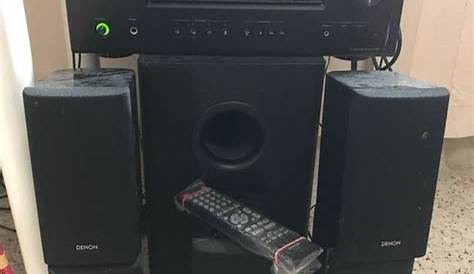 Denon AVR 1312 5.1 surround sound home theatre, Audio, Soundbars