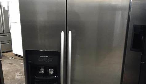 Kitchenaid Superba 25.5 cu ft Side By Side Stainless Refrigerator Model