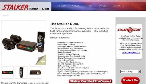 stalker dual dsr manual