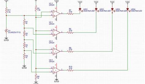 24v battery level indicator circuit diagram