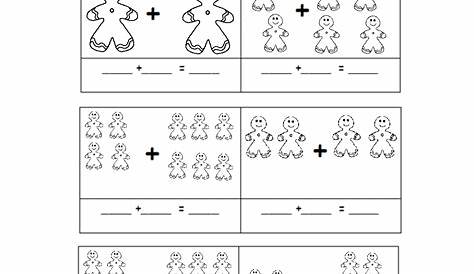 gingerbread second grade math worksheet