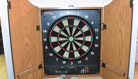Sportcraft Electronic Dartboard And Cabinet | Cabinets Matttroy