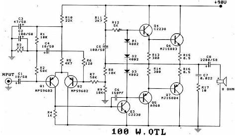 transistor amplifier design pdf