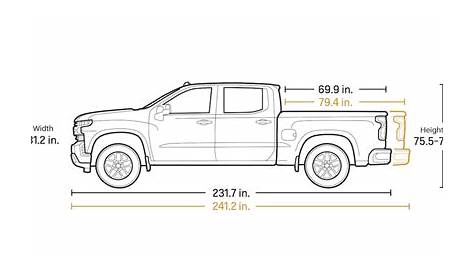 Short Bed Chevy Truck Bed Dimensions Chart